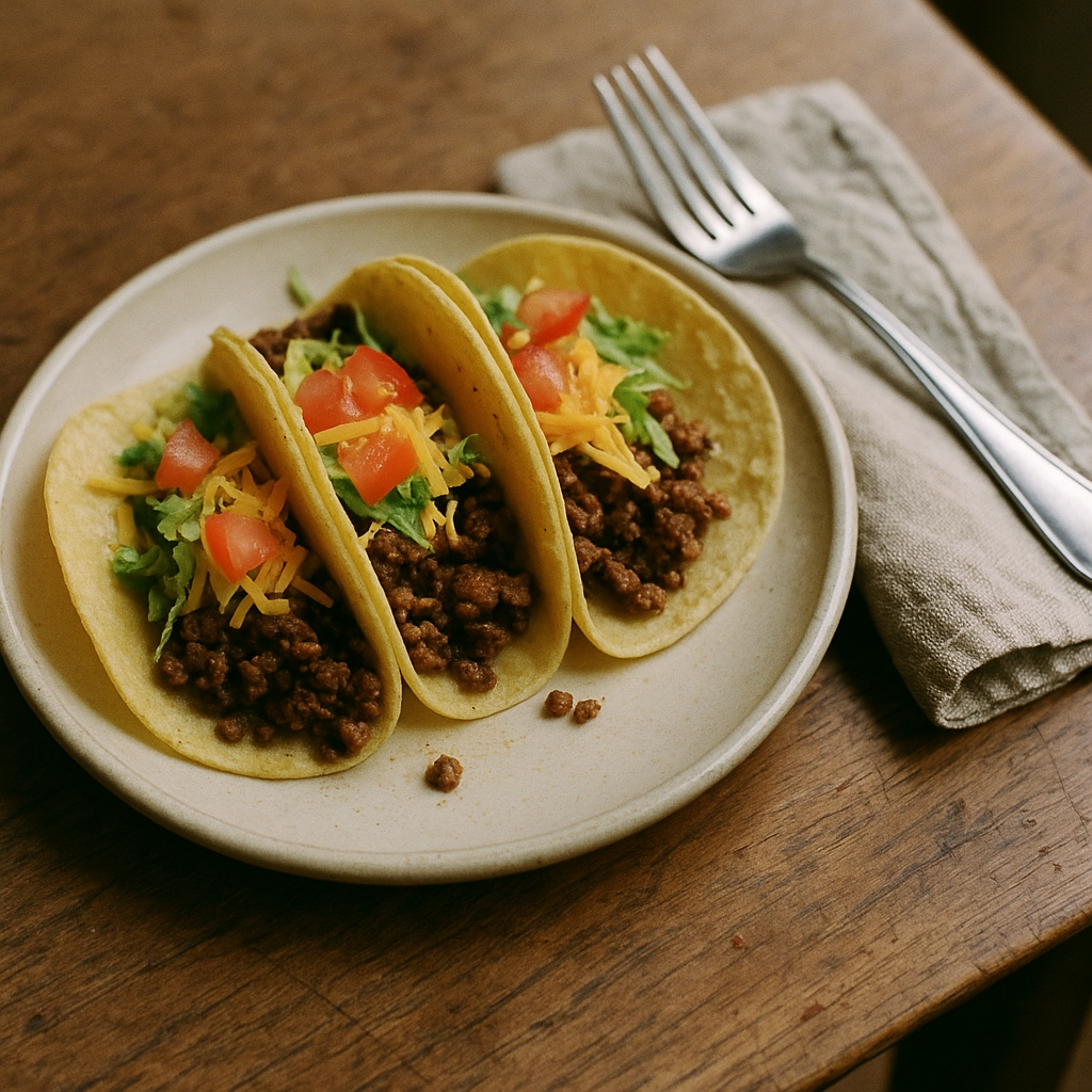 Ground Beef Tacos