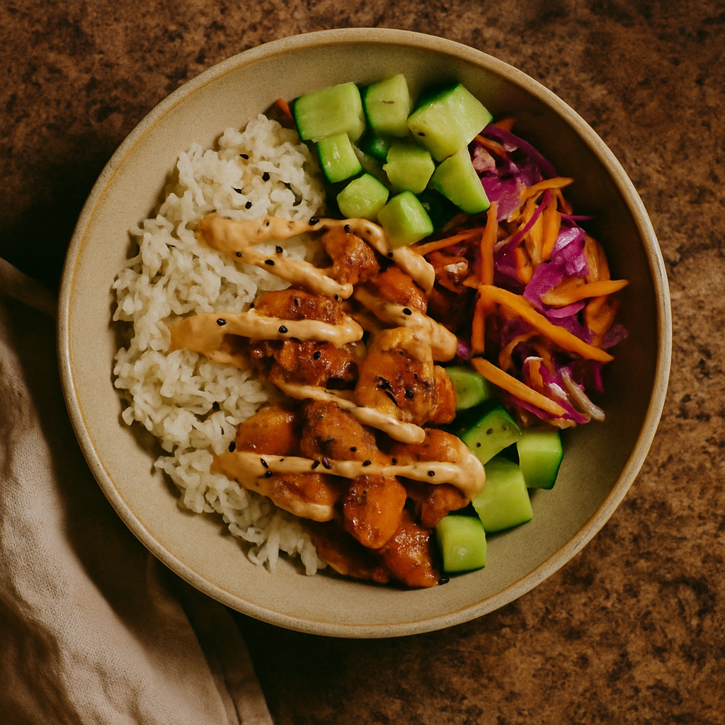 Salmon Rice Bowl